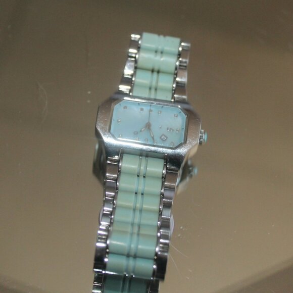 Vintage Auth $1300 Tous Stylish Watch Time Piece With Genuine Diamonds main image 4